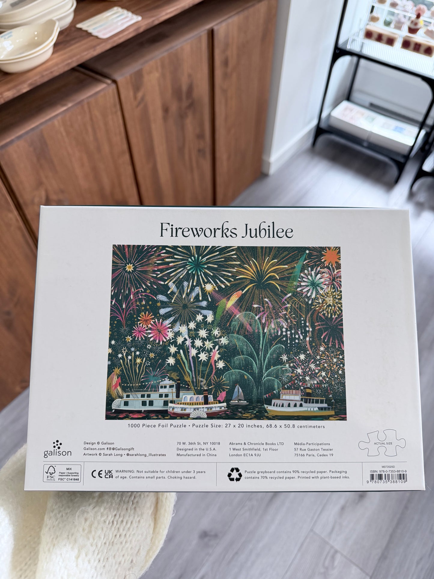 Galison - Fireworks Jubilee1000pcs Puzzle