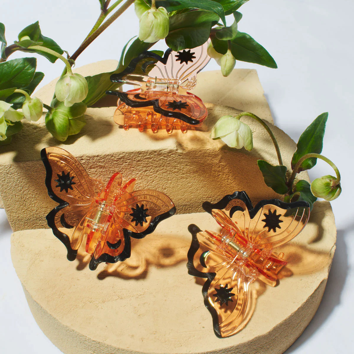 Winona Irene|Monarch Butterfly Hair Claw