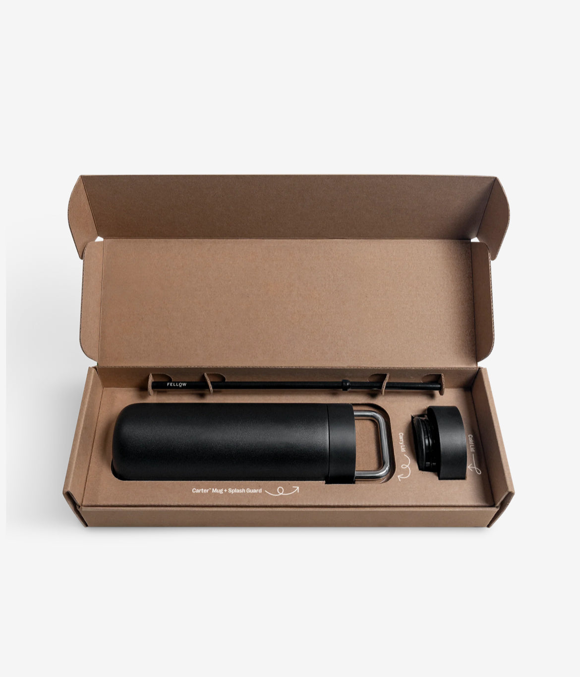 Fellow|Carter 2 in 1 Chill Set 20oz Matte Black