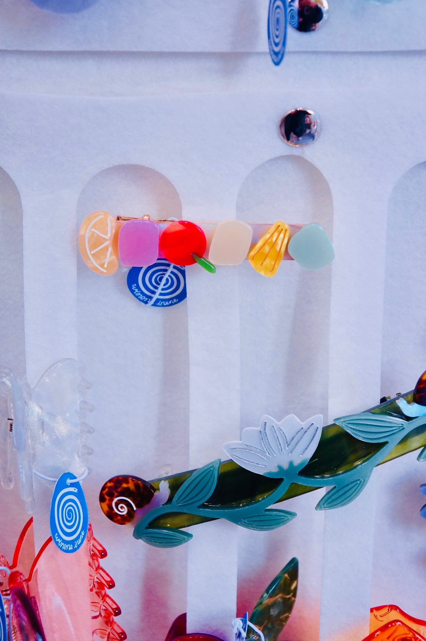 Winona Irene|Ambrosia Fruit Salad Alligator Hair Clip