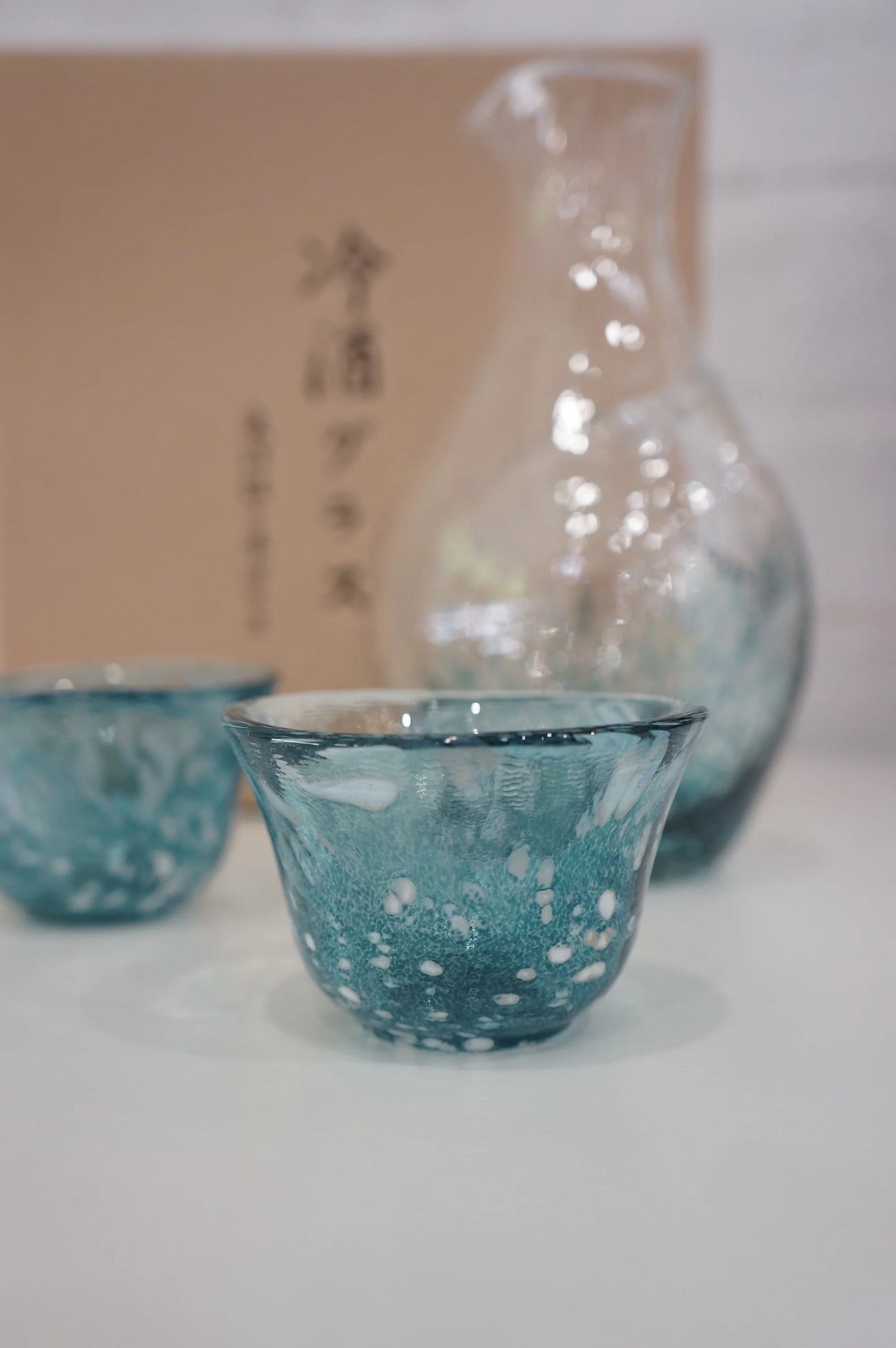Toyo Sasaki |Chilled Glass Sake Set