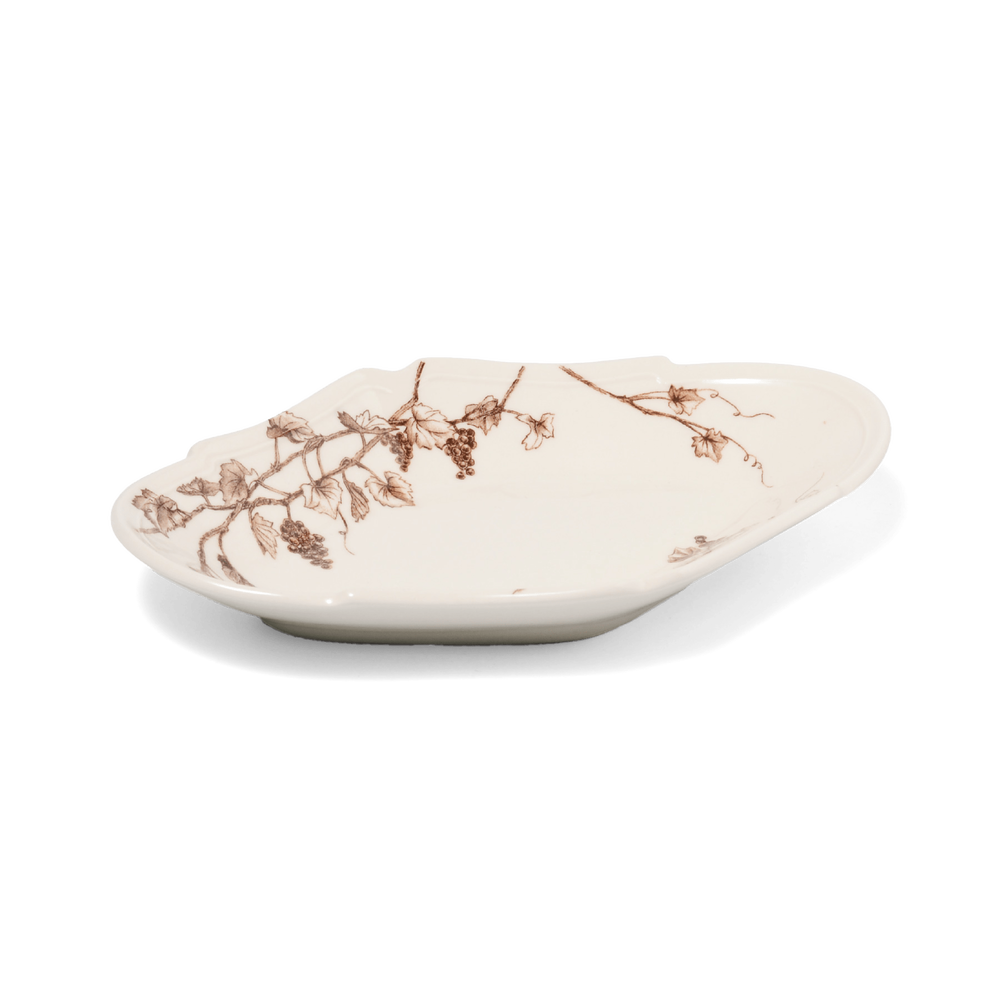 Studio M' | Vine Oval Plate - Small Purple