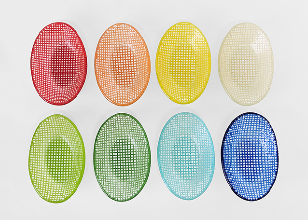 Eding | Checky series Almond/Oval sauce bowl