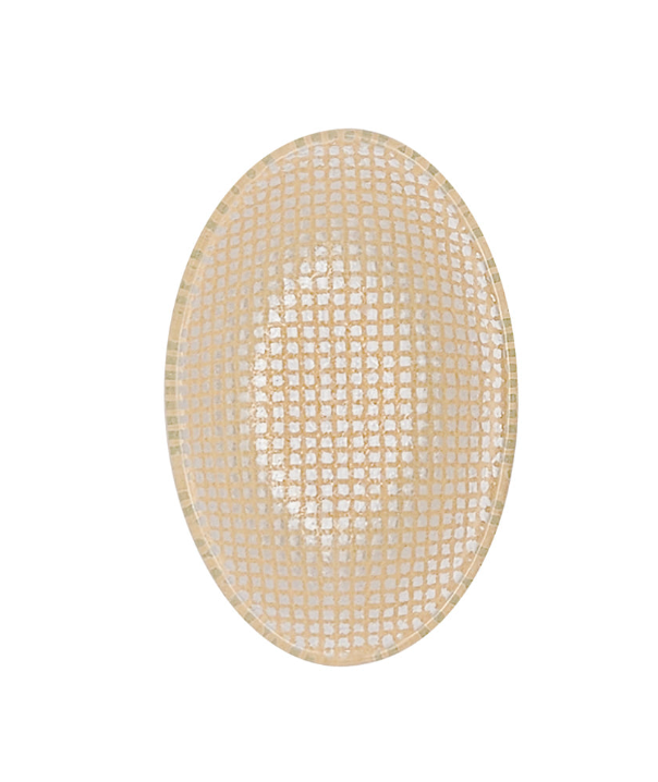 Eding | Checky series Almond/Oval sauce bowl