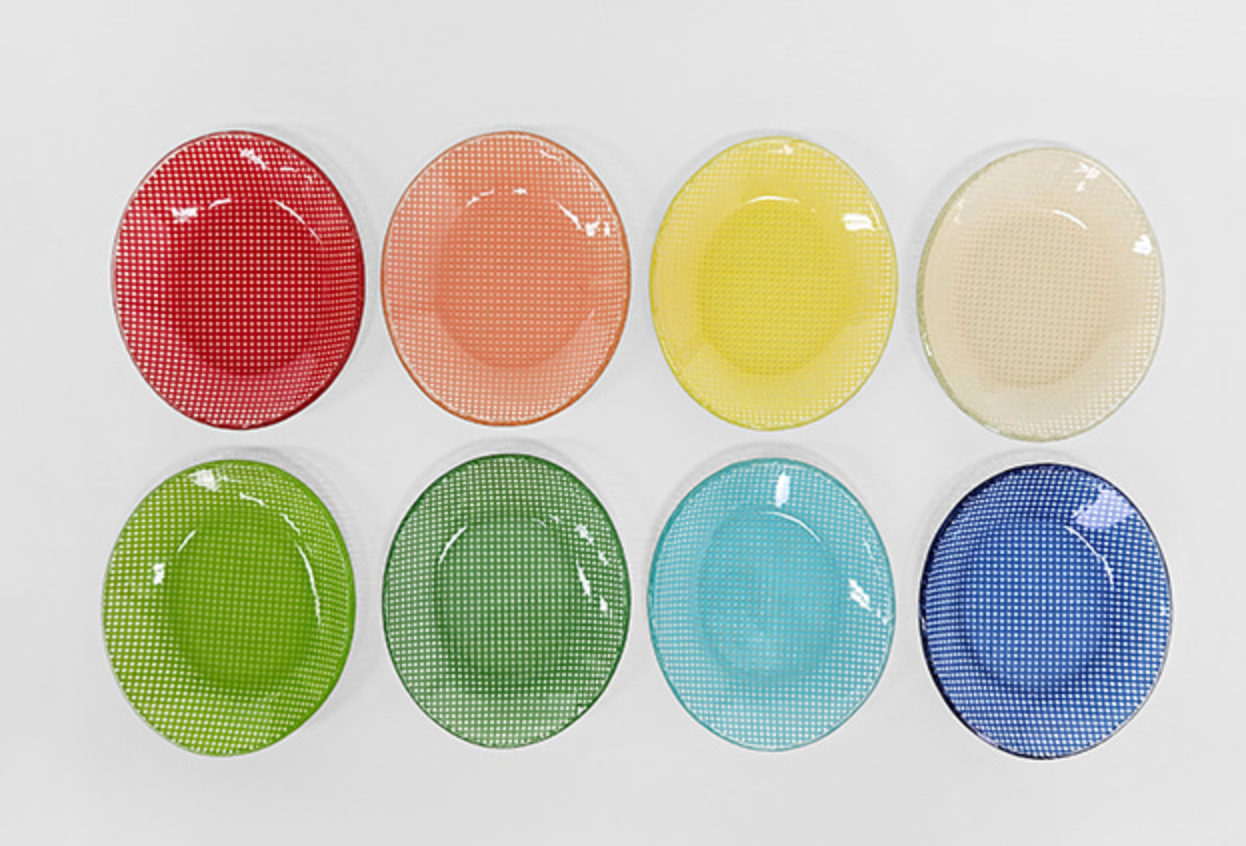 Eding | checky series egg plate