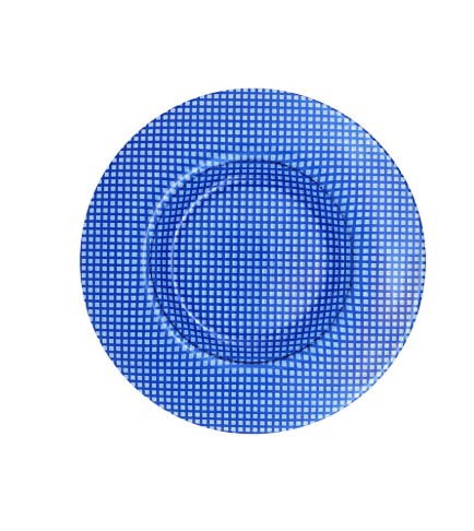 Eding | checky series dessert plate