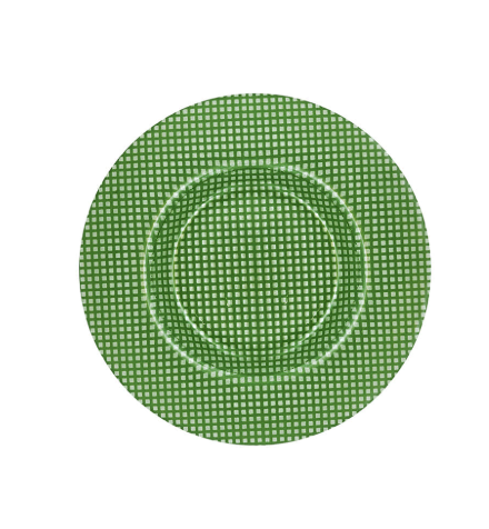 Eding | checky series dessert plate