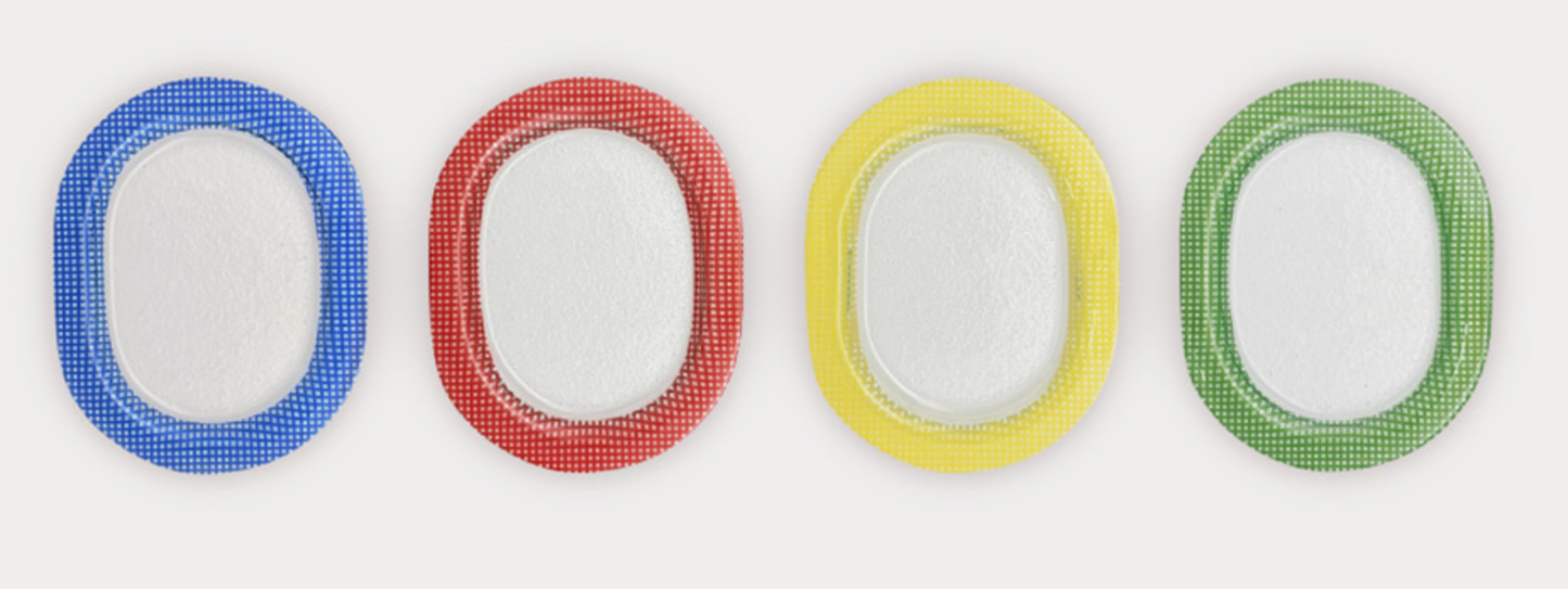 Eding | Checky Series oval plate