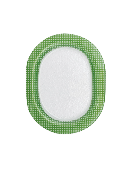 Eding | Checky Series oval plate