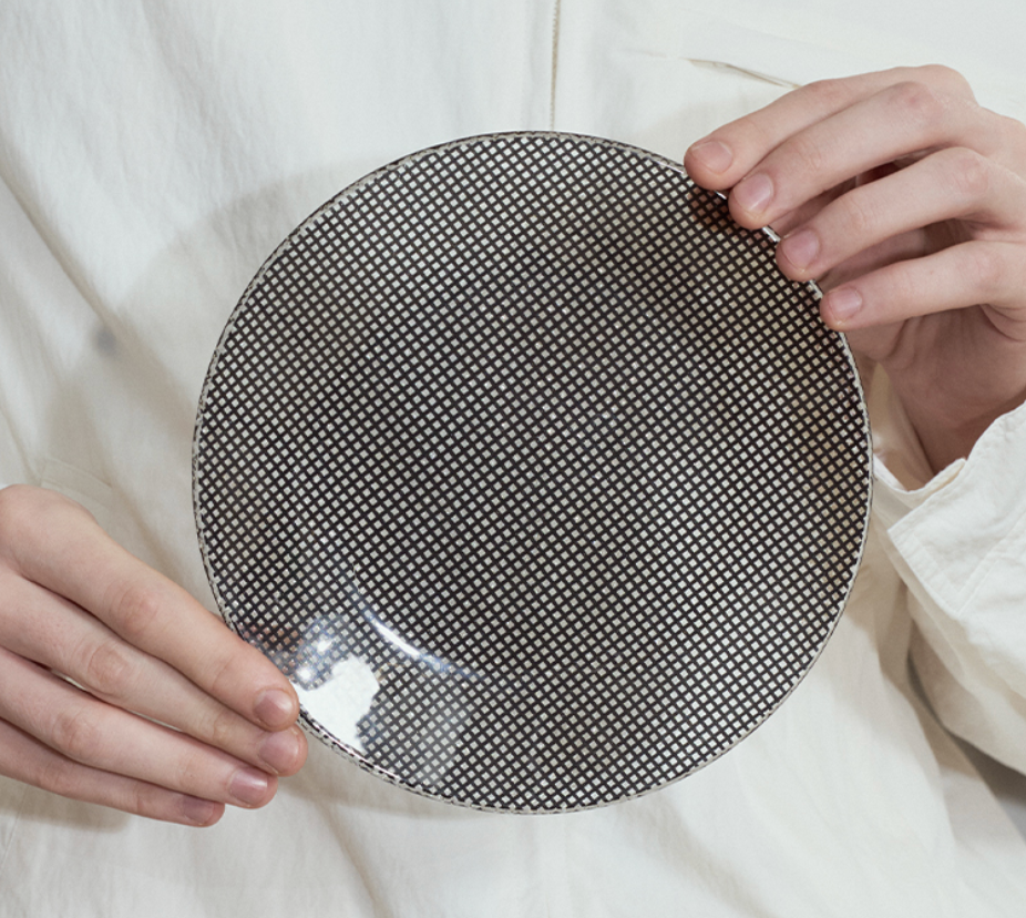 Eding | Checky Series black&white Coupe plate