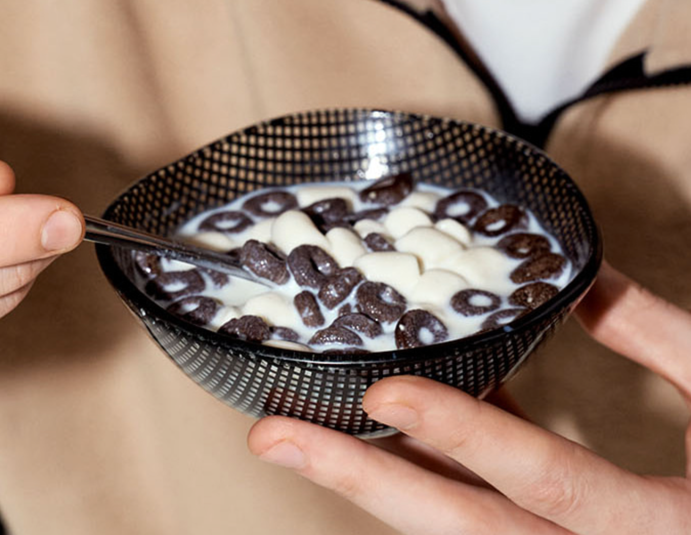 Eding | Checky Series black&white yogurt bowl