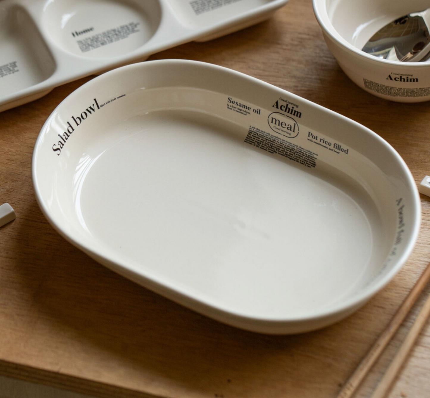 Momur | Weekend 9 Meal Oval Bowl