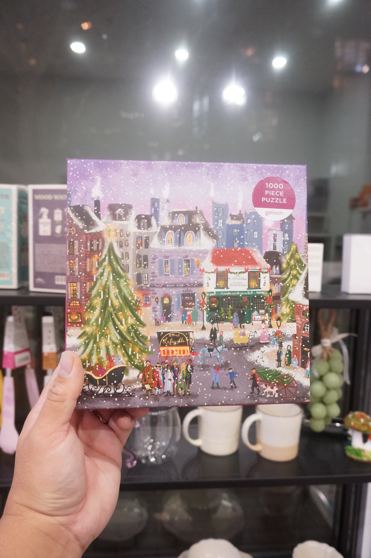 Galison - Christmas Square 500 pcs Puzzle