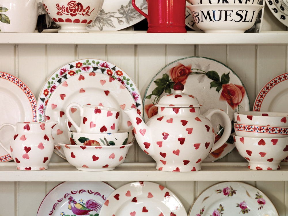 Emma Bridgewater | Pink Heart Pasta Bowl