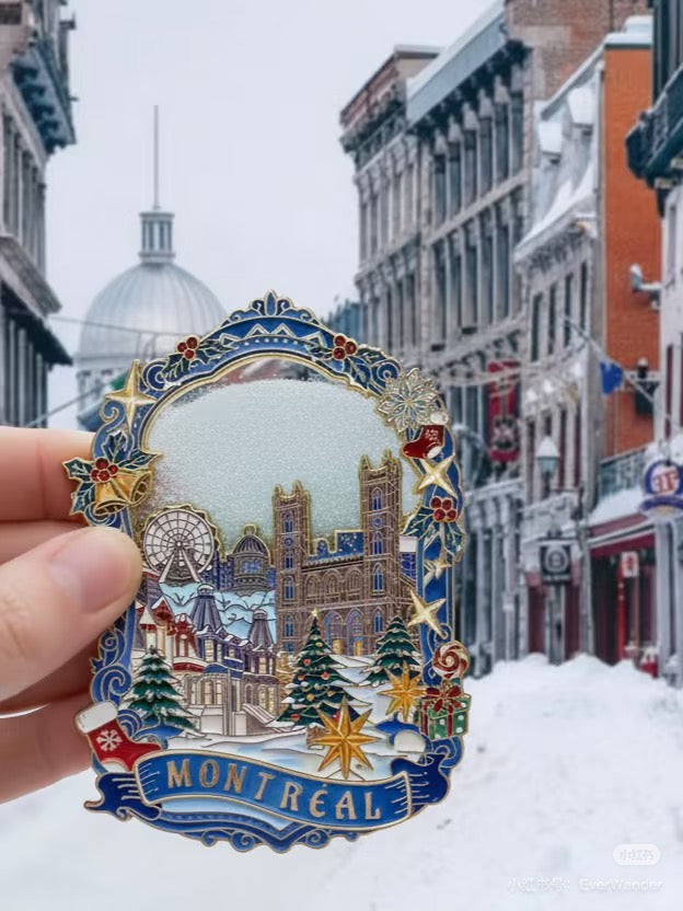 Aimant de réfrigérateur Édition limitée Montréal