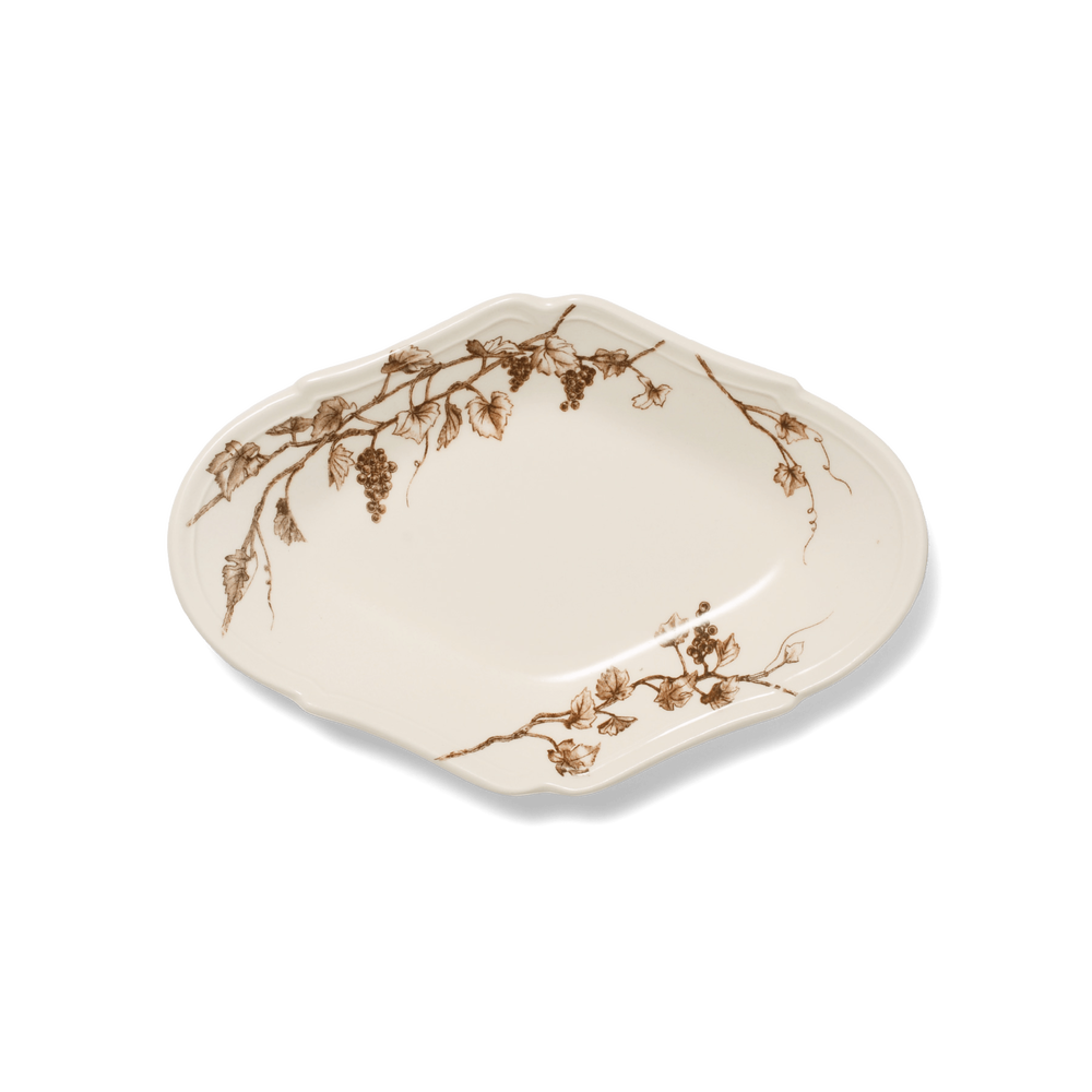 Studio M' | Vine Oval Plate - Small Purple
