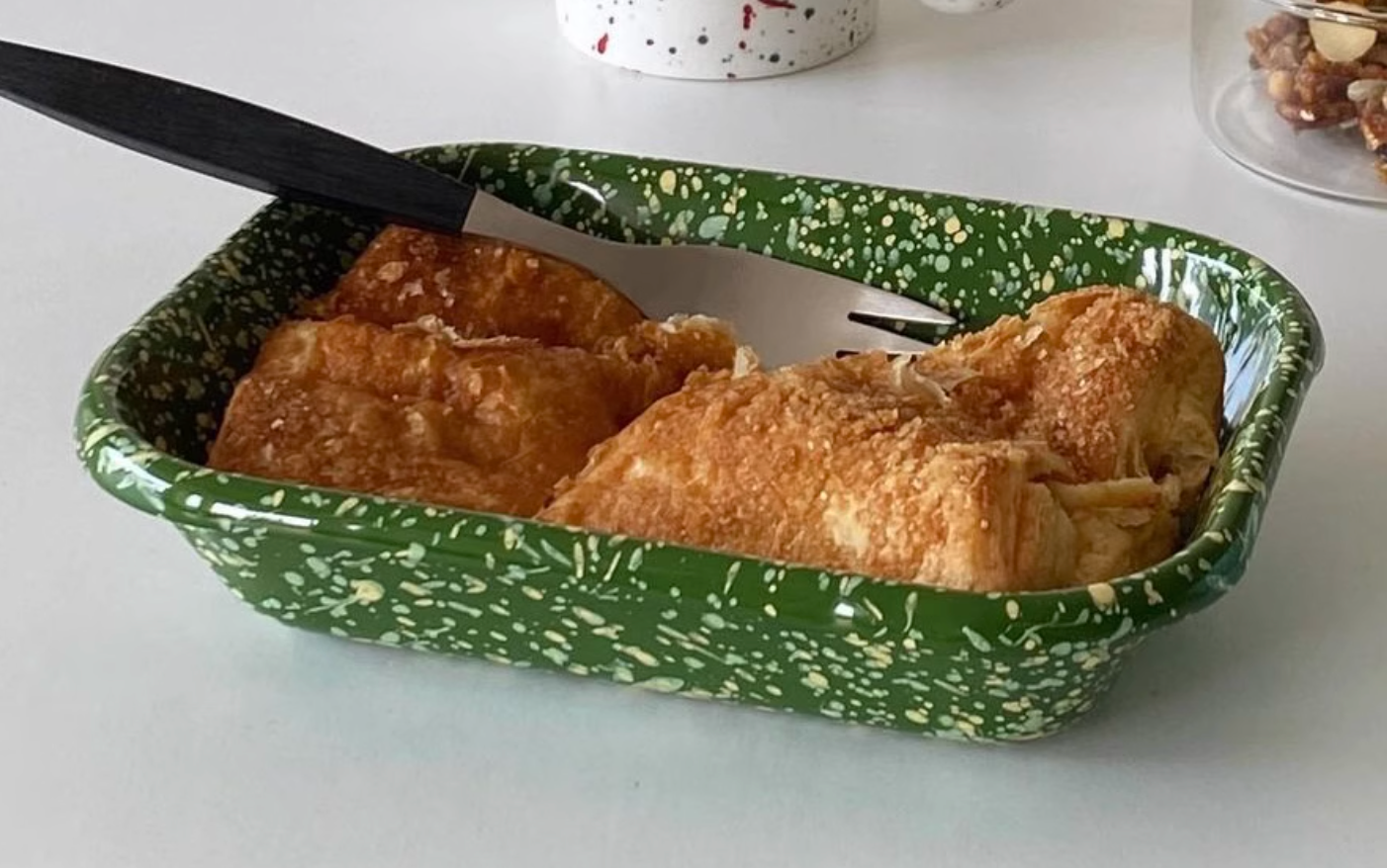 Eding | Milkyway Enamelware Medium Rectangle Tray