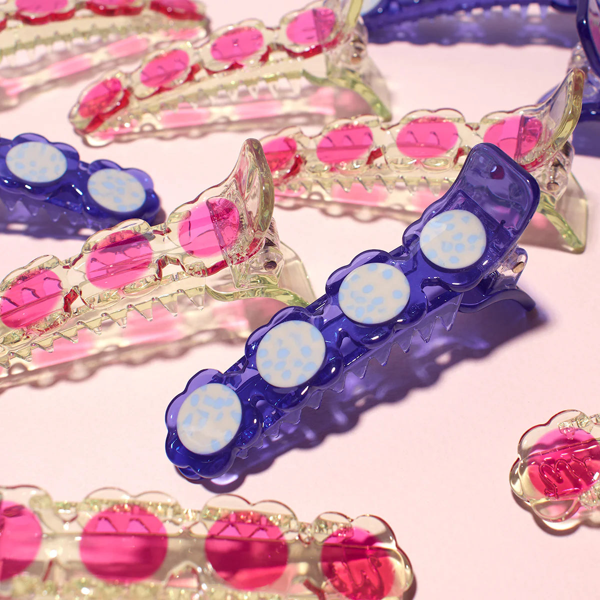 Winona Irene|Blueberry Alligator Clip