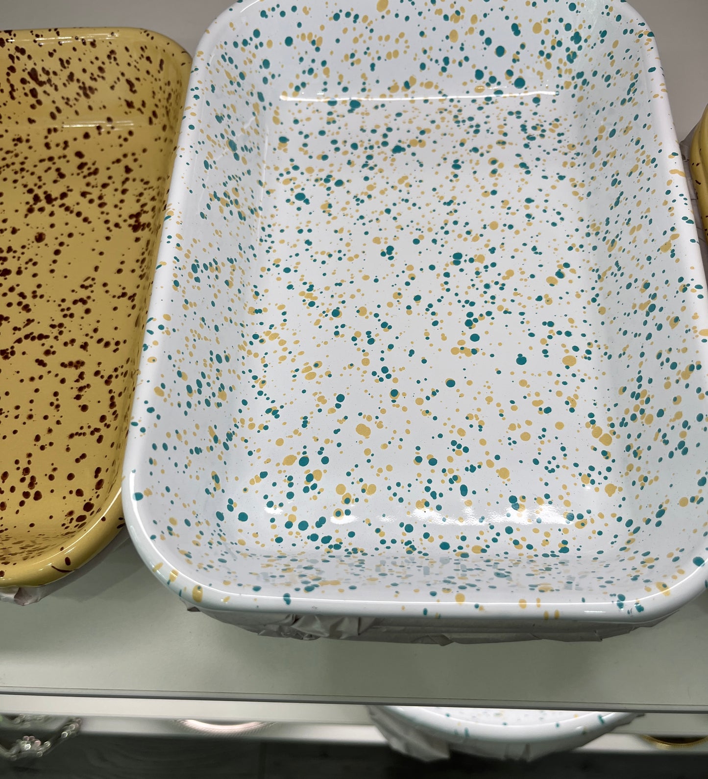 Eding | Milkyway Enamelware Medium Rectangle Tray