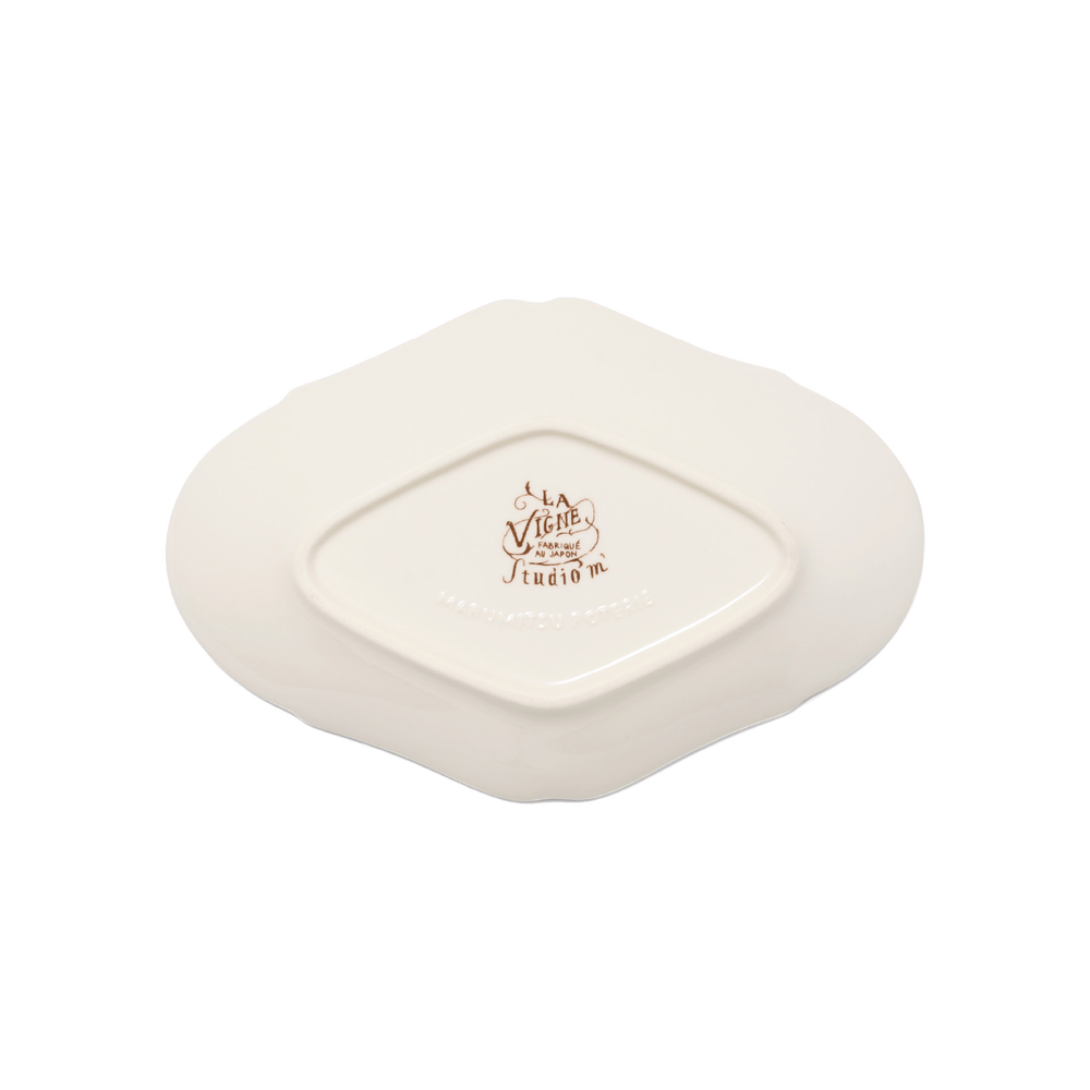Studio M' | Vine Oval Plate - Small Purple