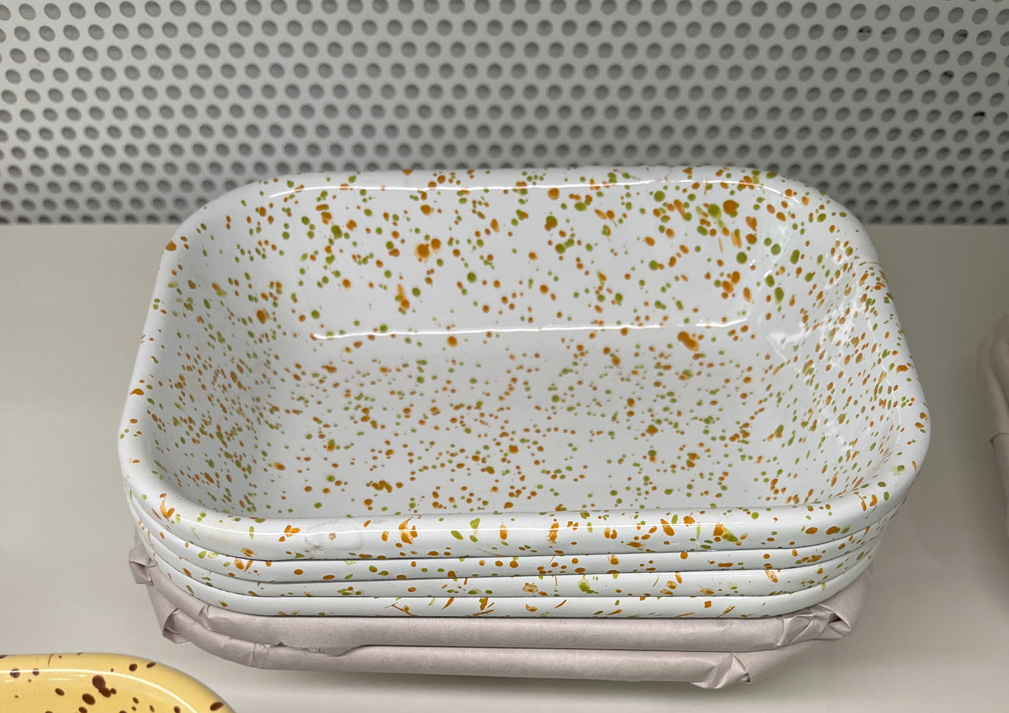 Eding | Milkyway Enamelware Small Rectangle Tray