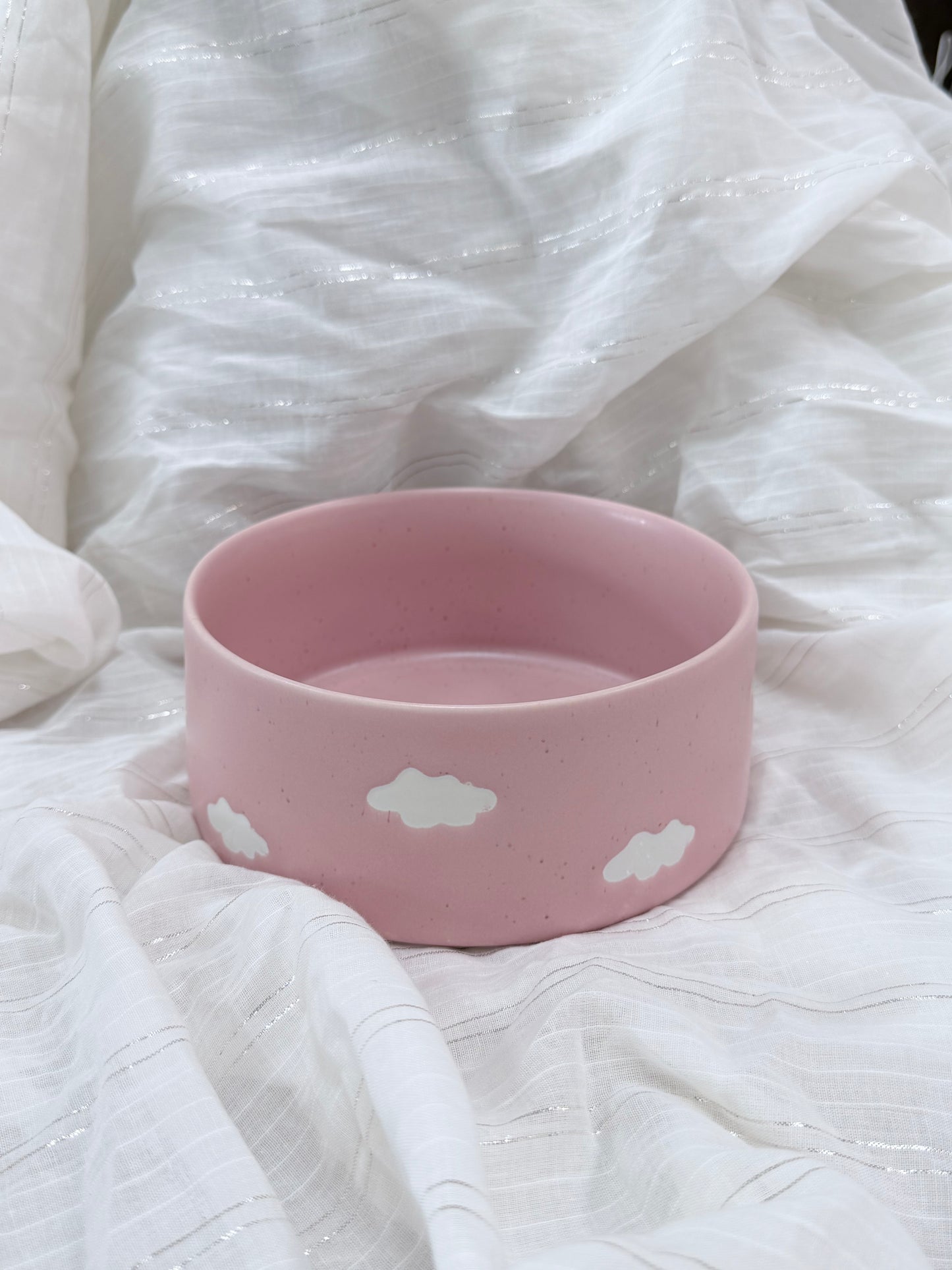 Egg Back Home|Pet Bowl Pink Cloud