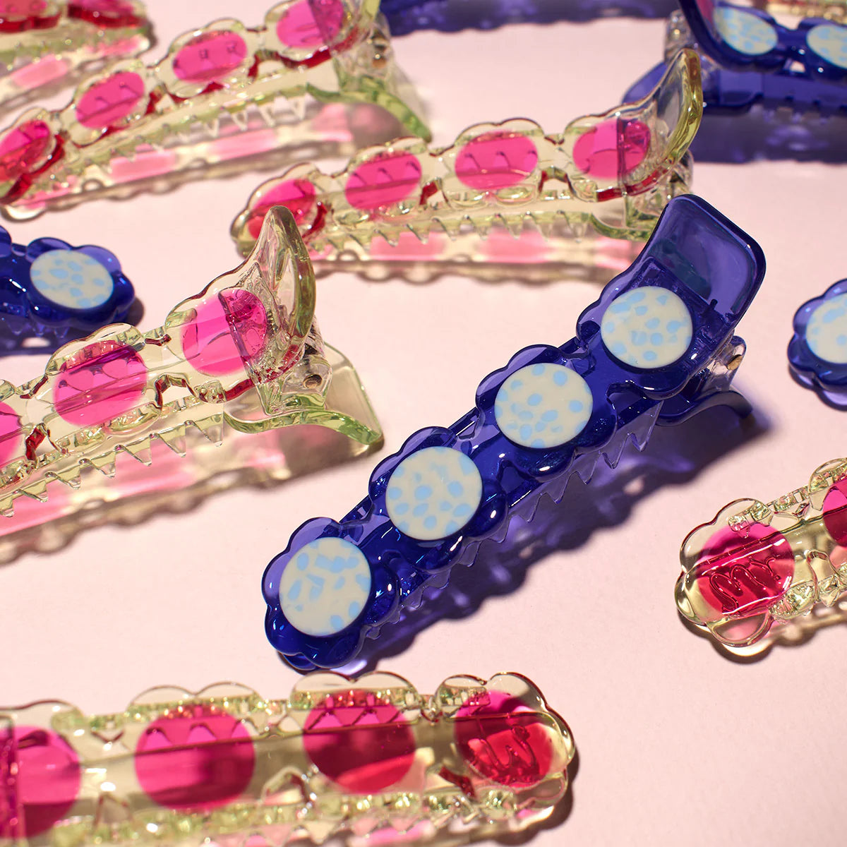 Winona Irene|Blueberry Alligator Clip