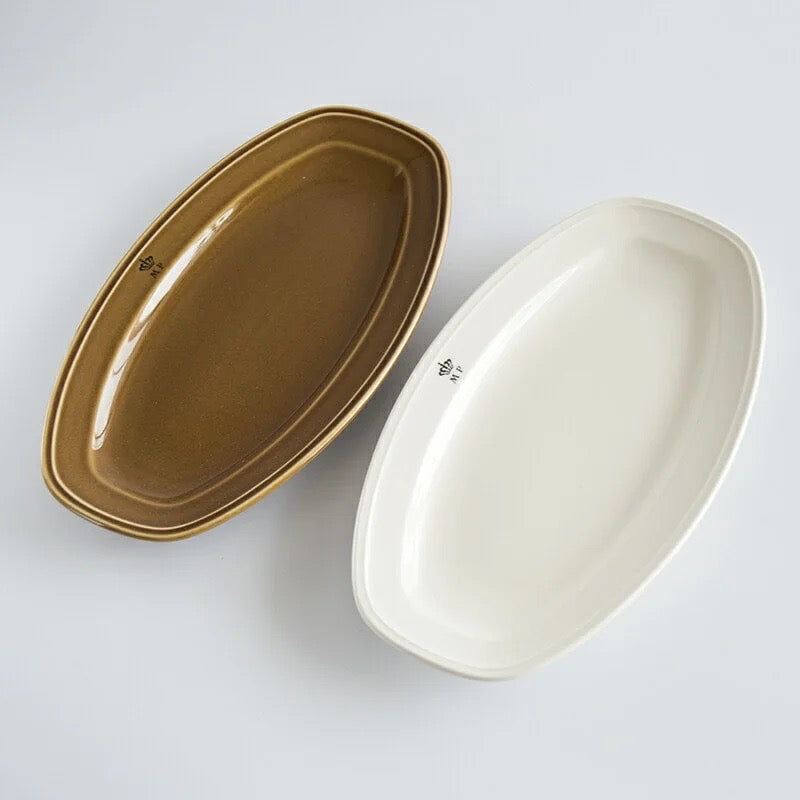 Studio M' | Whole Fish Plate - White