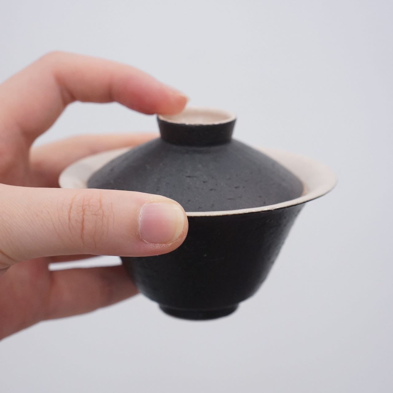 Jingdezhen | Yifangting | Zisu Glaze Eggshell Porcelain Gaiwan(Tureen)Gift Set