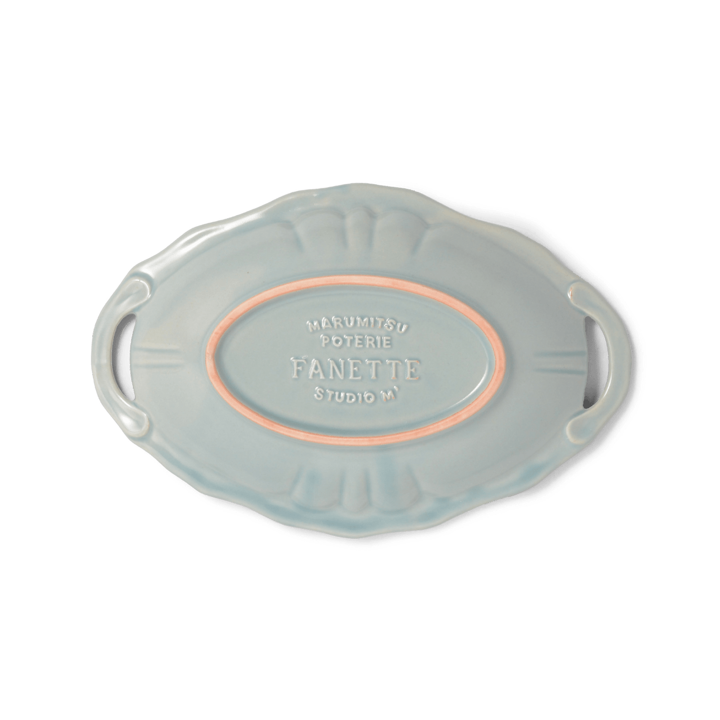Studio M | Assiette Ovale Fanette (2 couleurs)