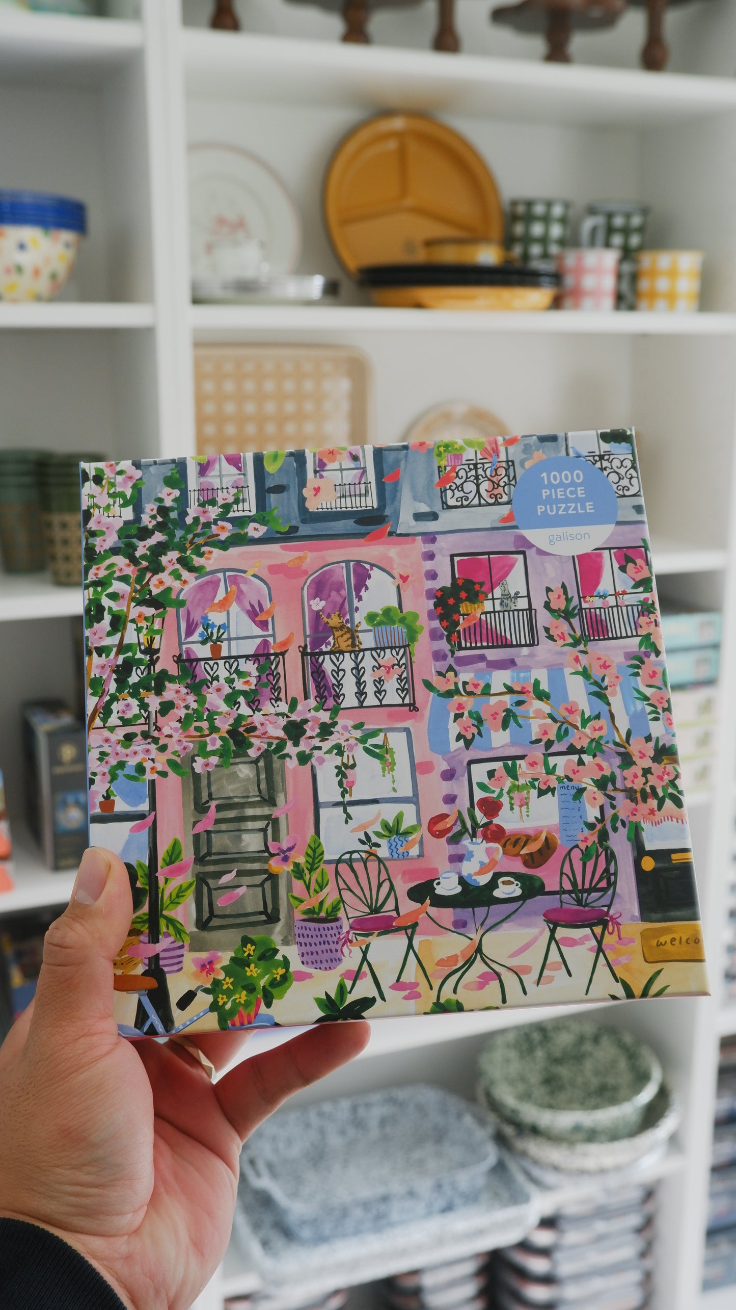 Galison - Cherry Lane Blossoms 1000 pcs Puzzle