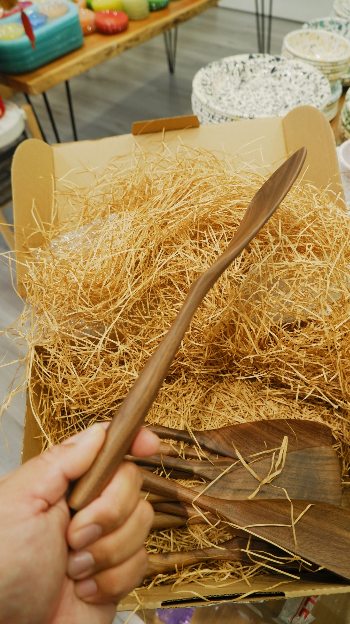 194 Craft House - Walnut Wood Spatula