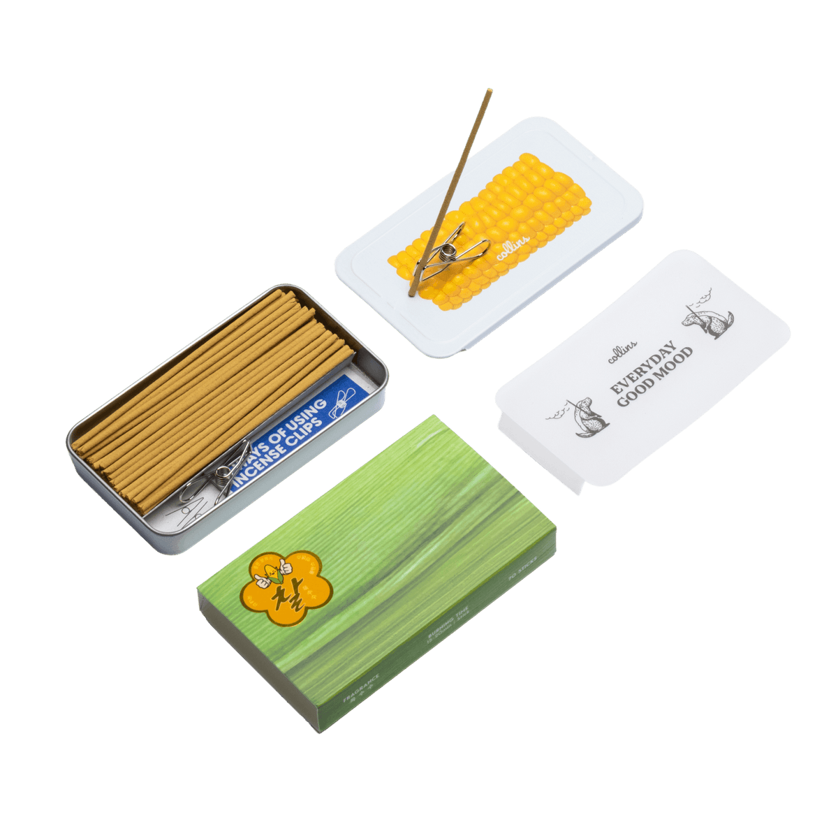 Collins|Pocket Incense set (New Edition)