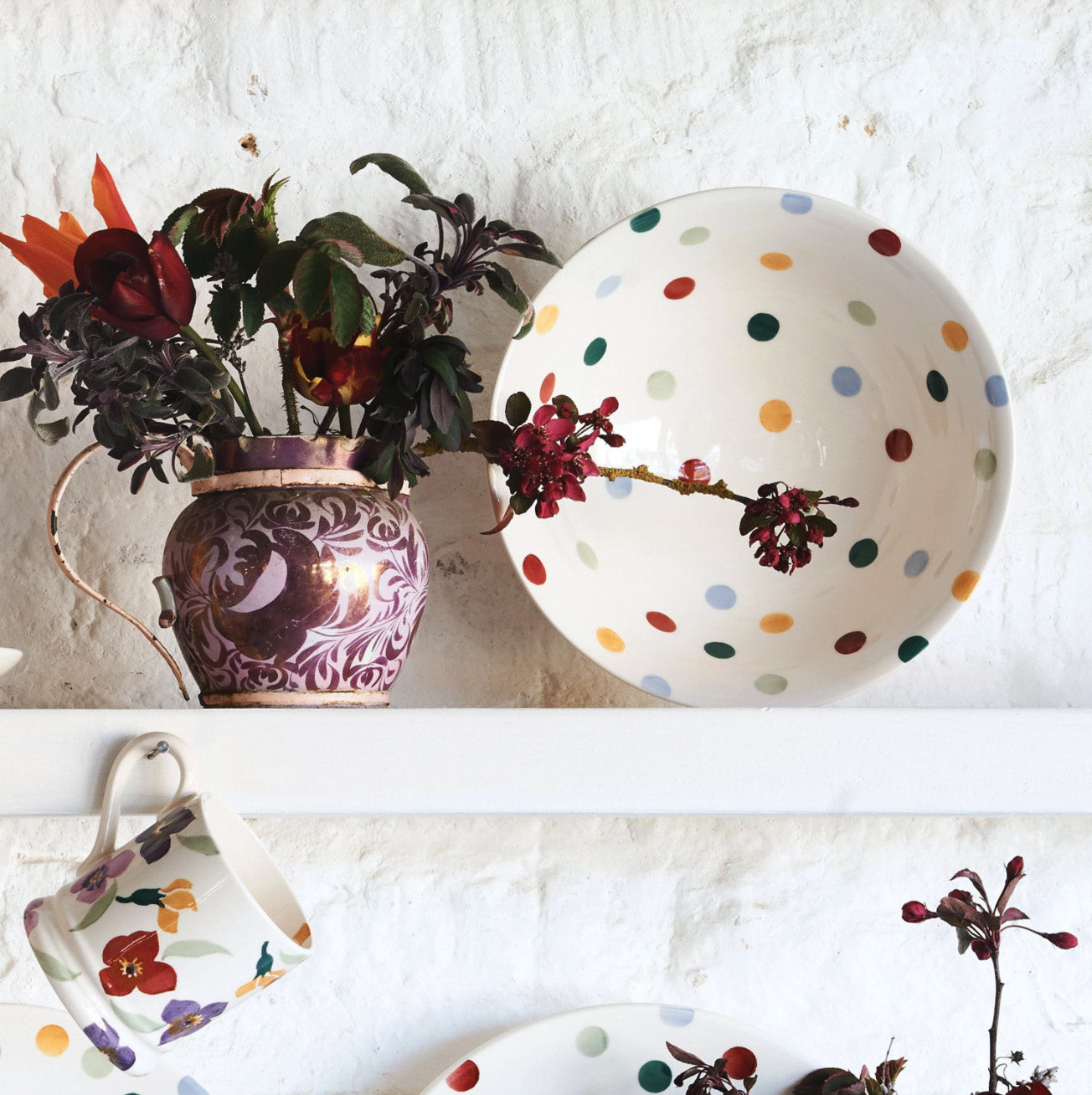 Emma Bridgewater | Polka Dot Pasta Bowl