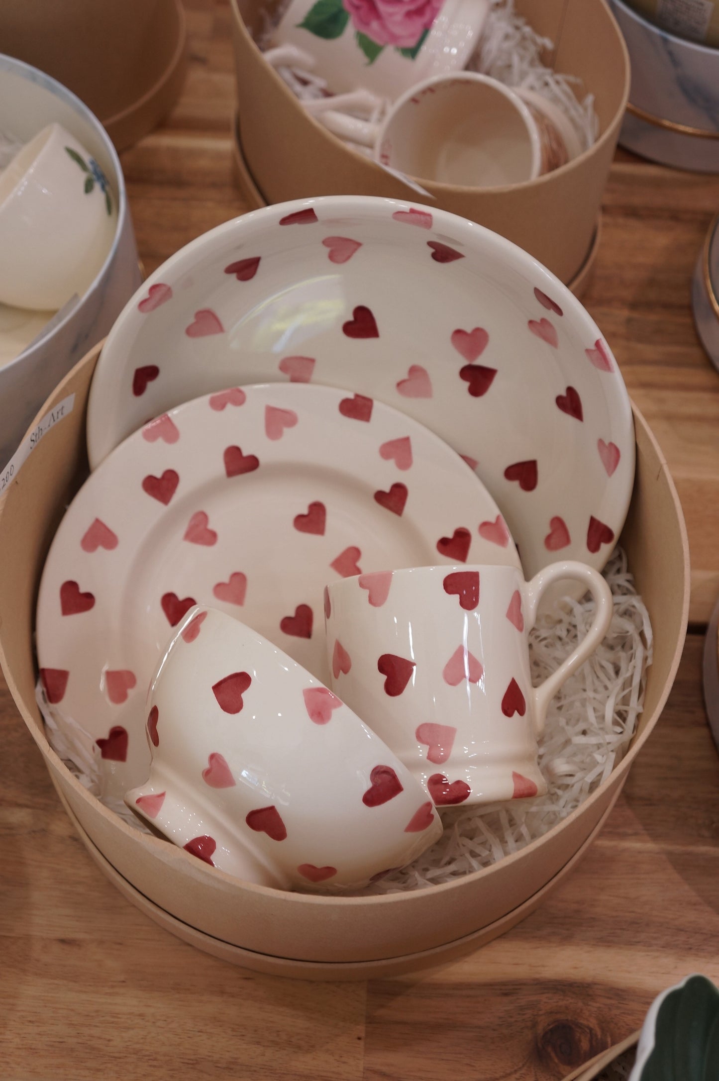 Mother‘s Day Gift Set - Pink Heart Set
