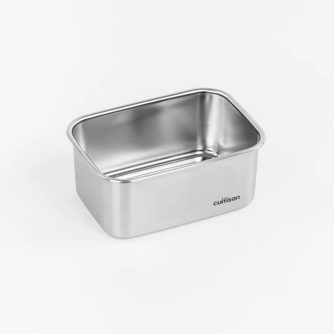 Cuitisan Stainless steel Microwavable Storage Box - Signature 2100ml