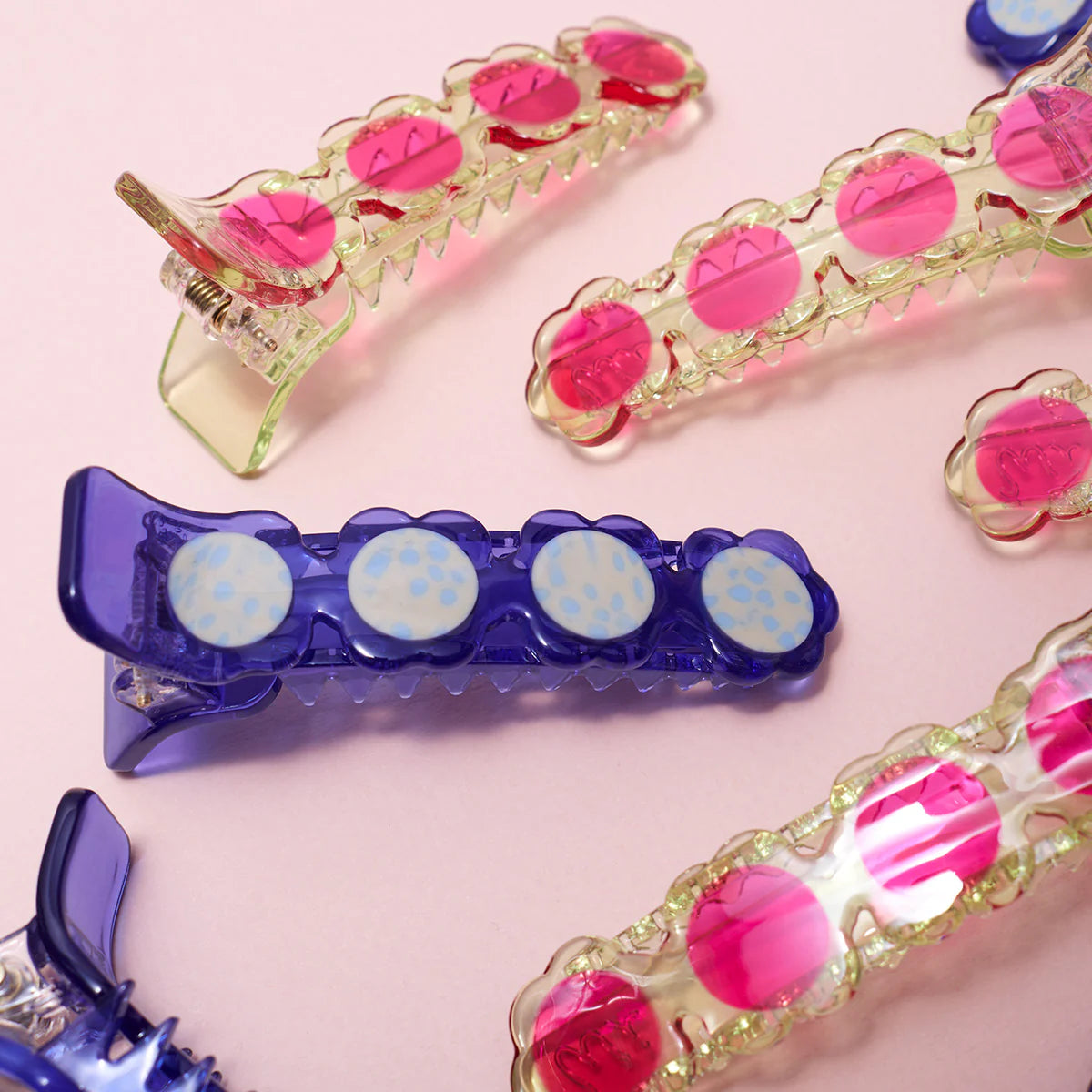 Winona Irene|Blueberry Alligator Clip