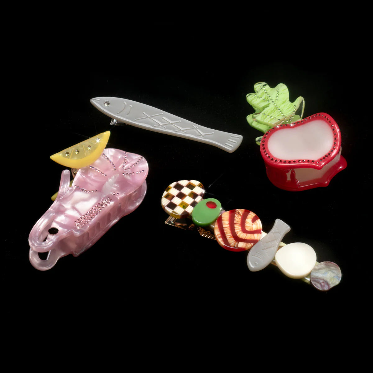 Winona Irene|Sardine Clip Set of Two