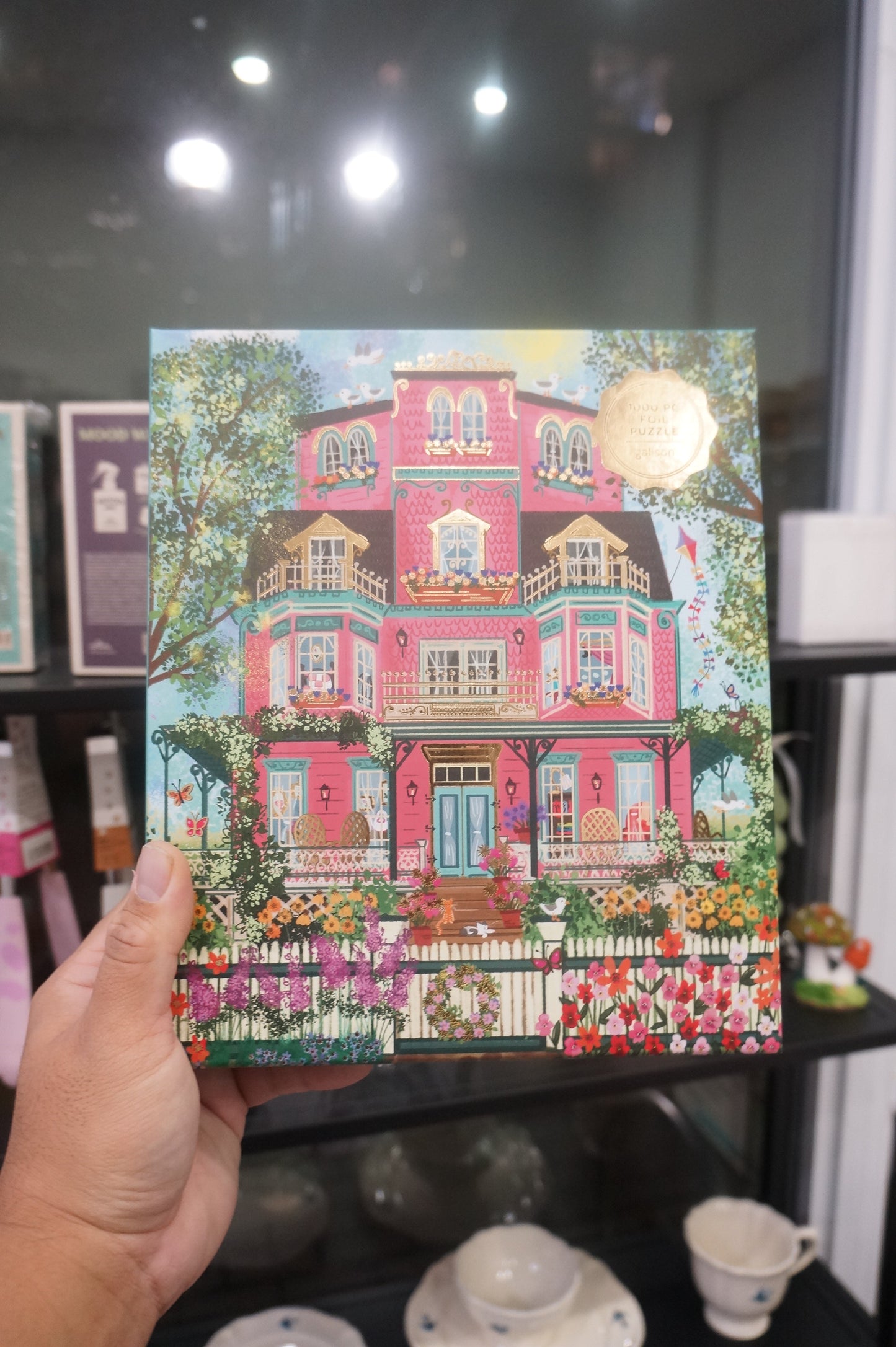 Galison - Capeside Victorian 1000 pcs Foil Puzzle