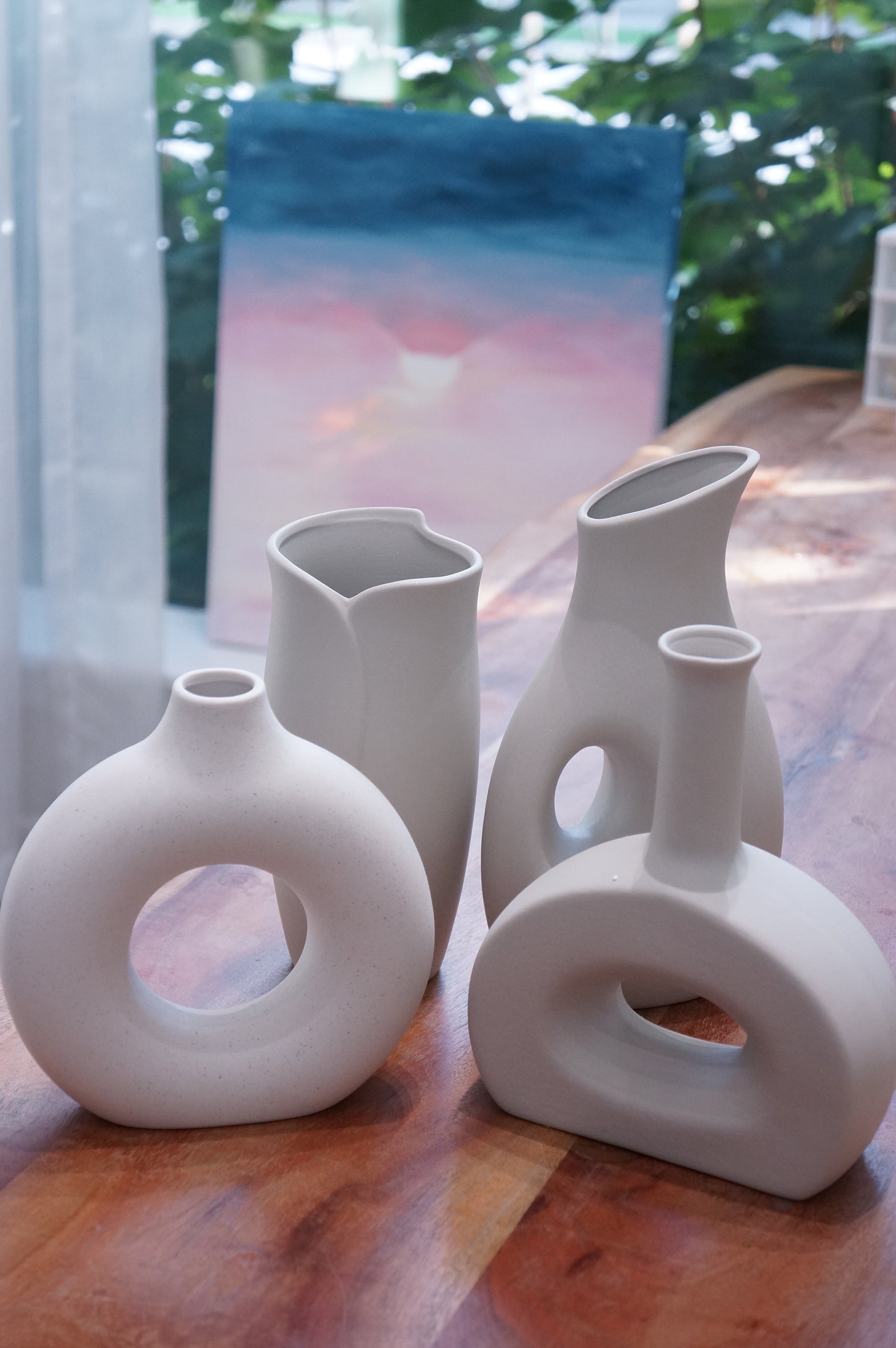 Arch Style Ceramic Vase