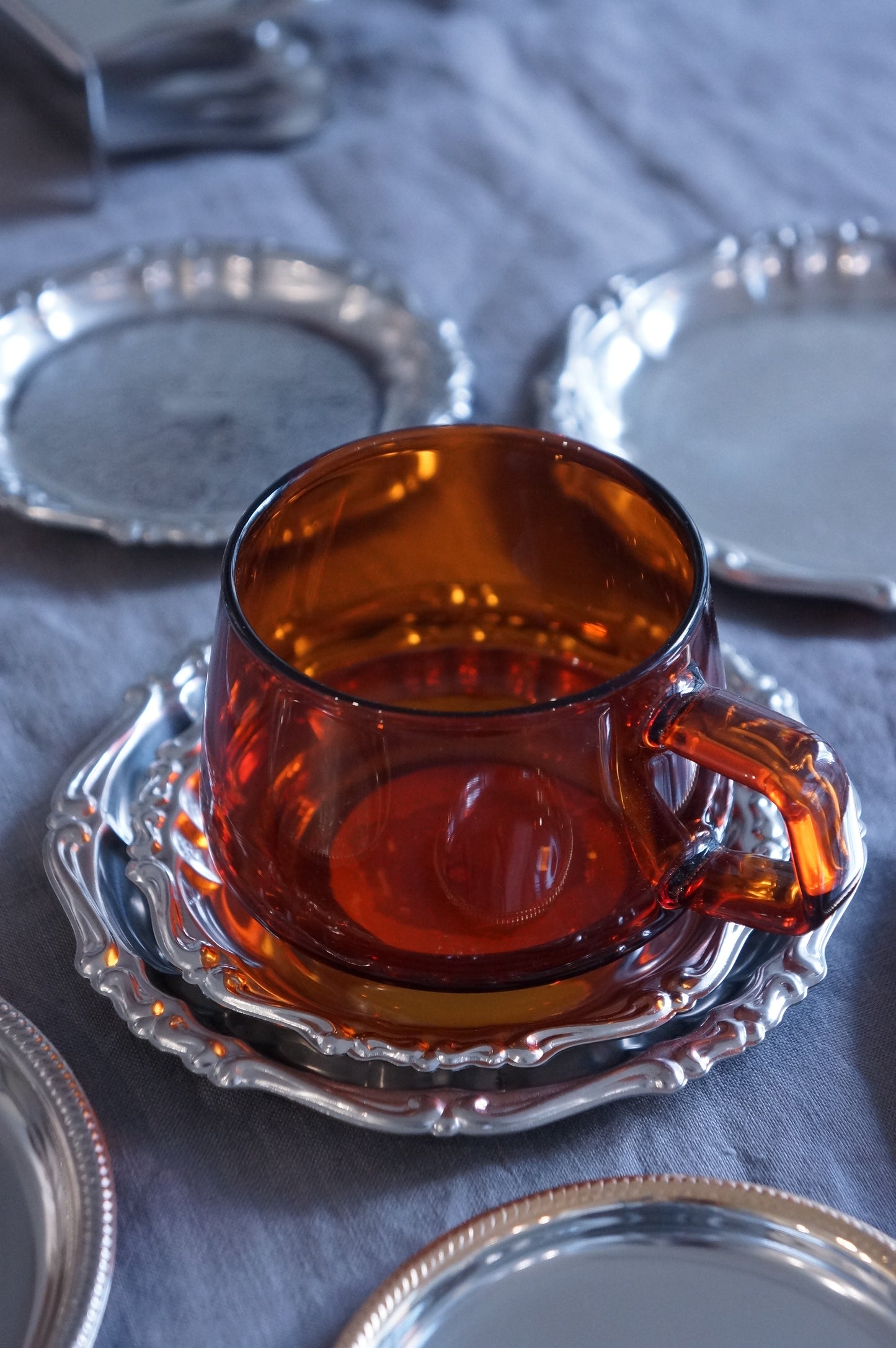 Motta | Barocco Round Saucer 11cm / Pair of Two