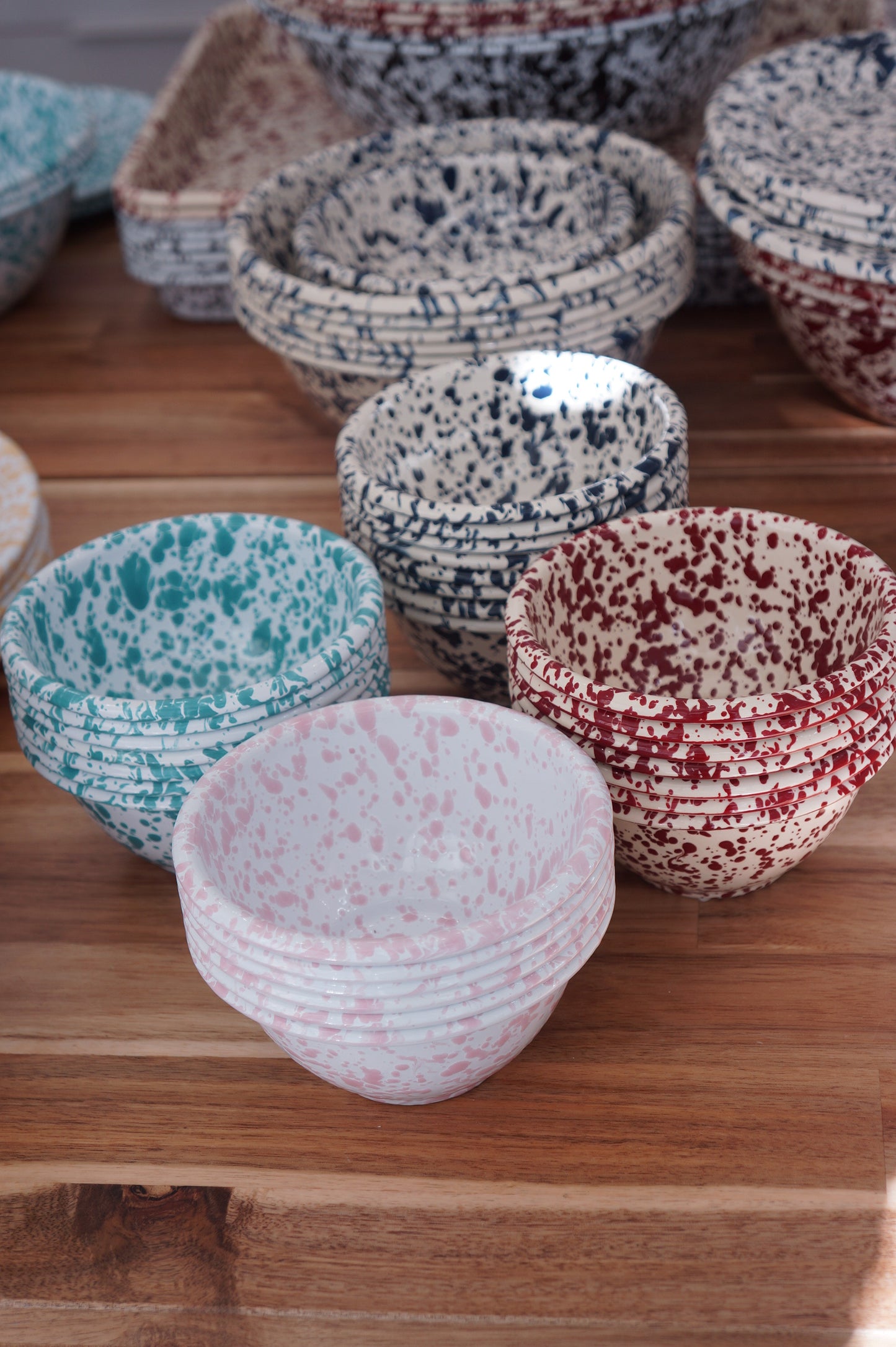 Crow Canyon | Splatter Series Splatter Footed Bowl (4 Styles)
