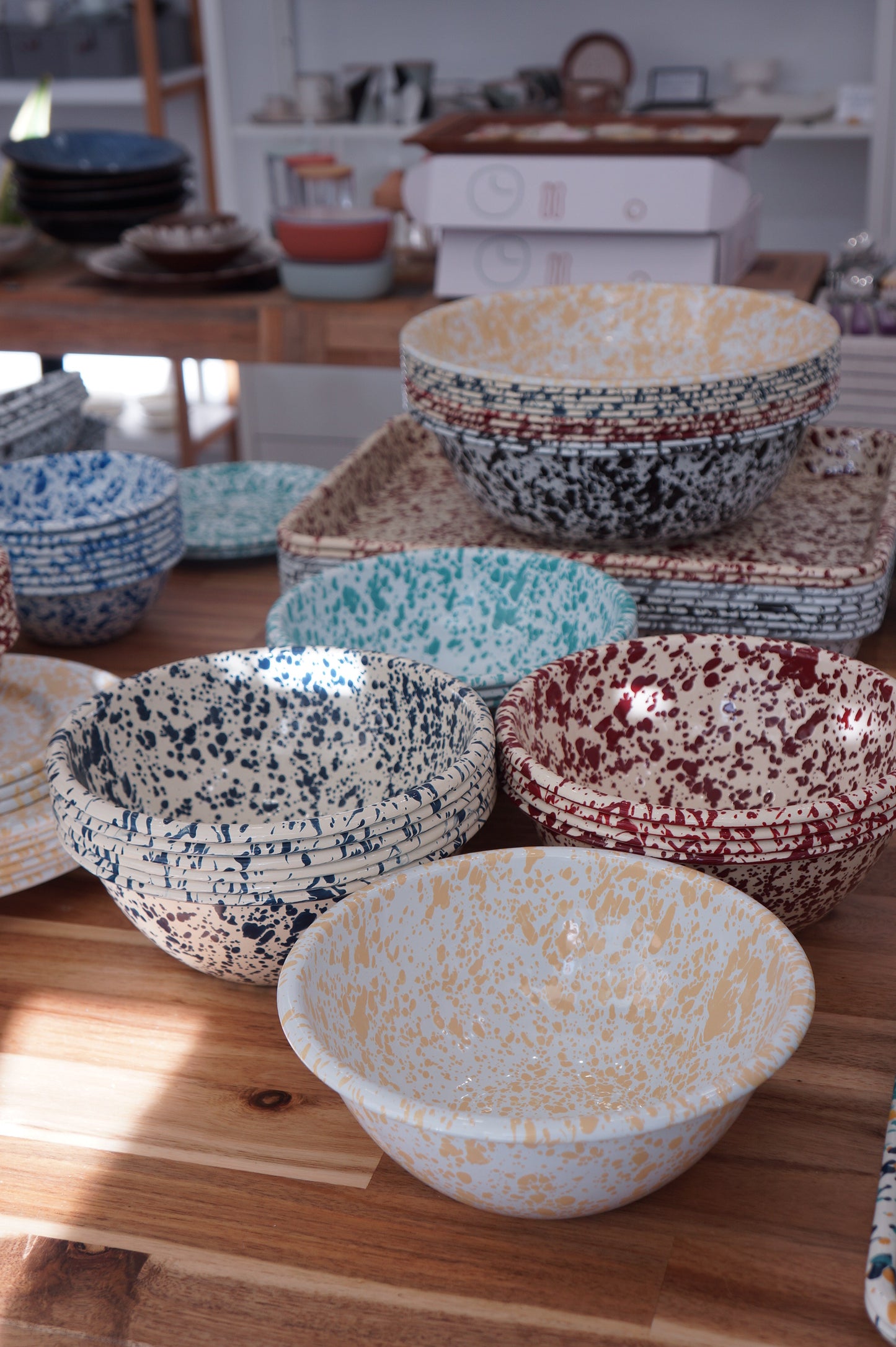 Crow Canyon | Splatter Series Serving Bowl (5 Styles)