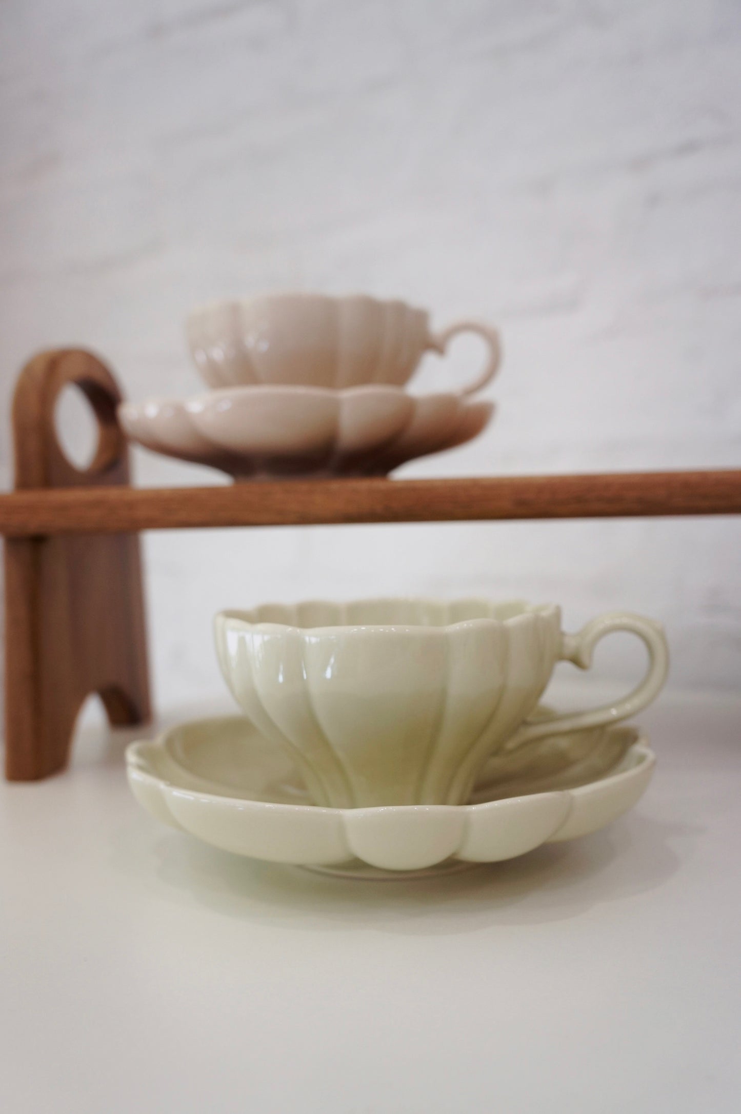 Studio M' | Le Bouquet Cup & Saucer Set (Pink)
