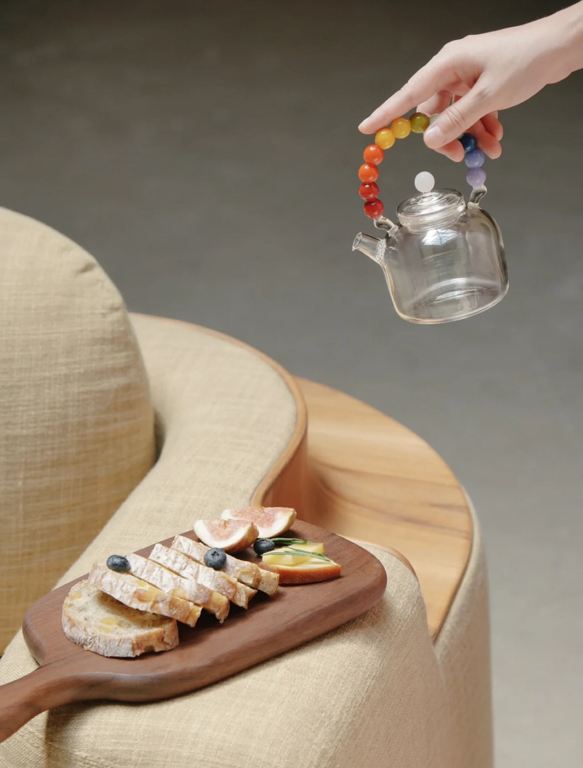 十卿 Glassware XuanGuo Series - Small Teapot with Handle