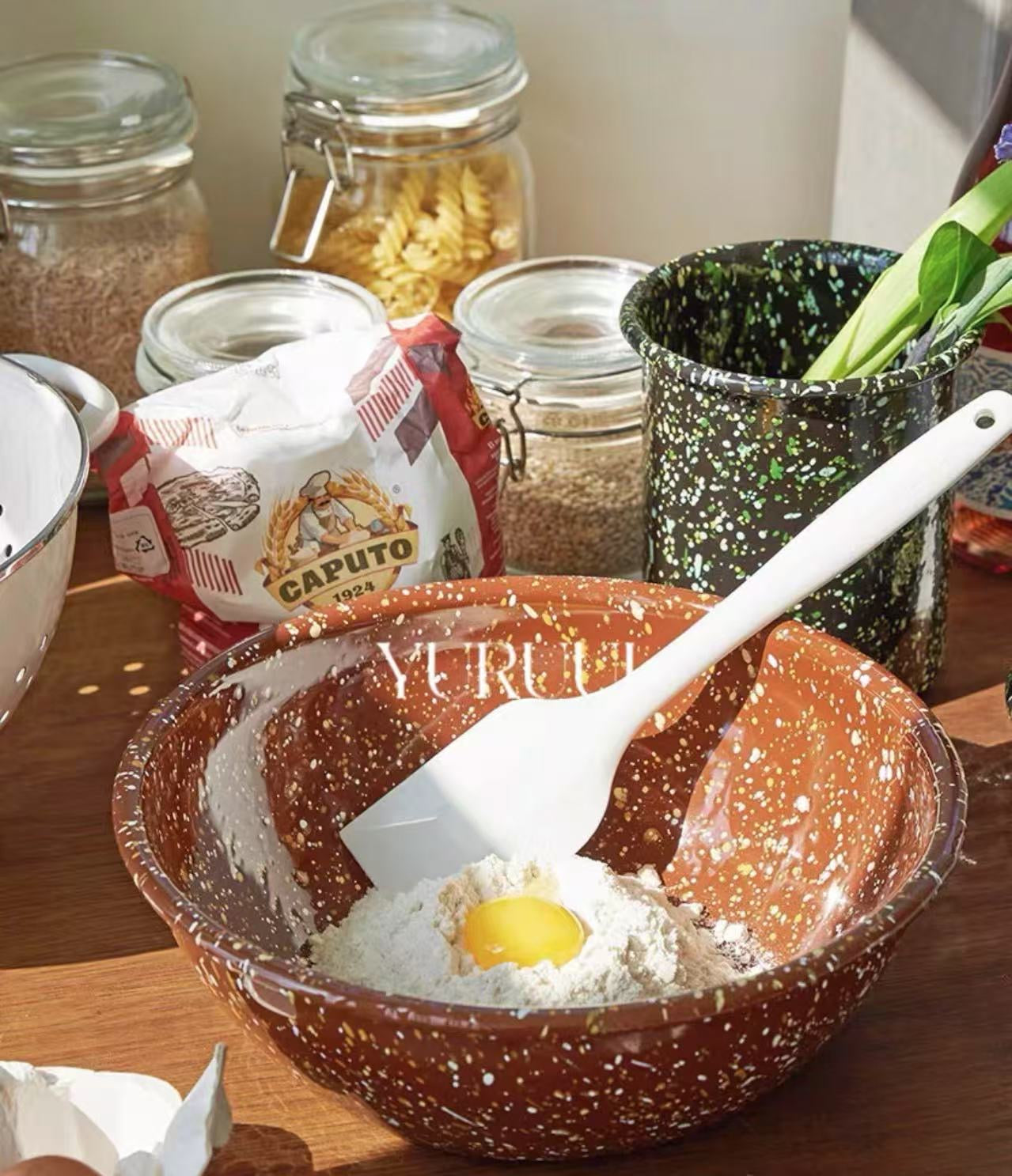 Eding | Milkyway Enamelware Cooking Bowl