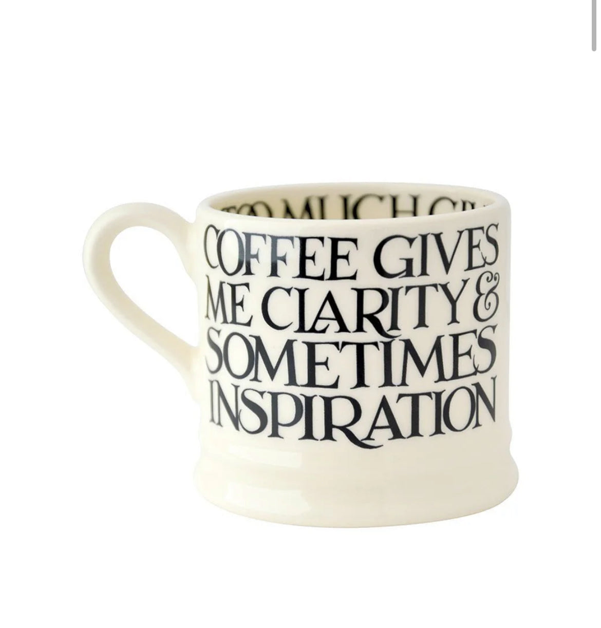 Emma Bridgewater | Black Toast Small Mug