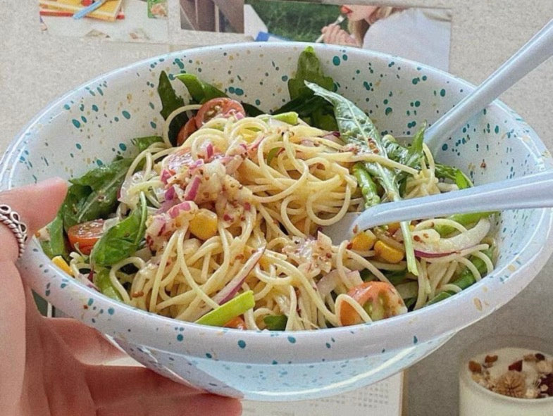 Eding | Milkyway Enamelware Salad Bowl