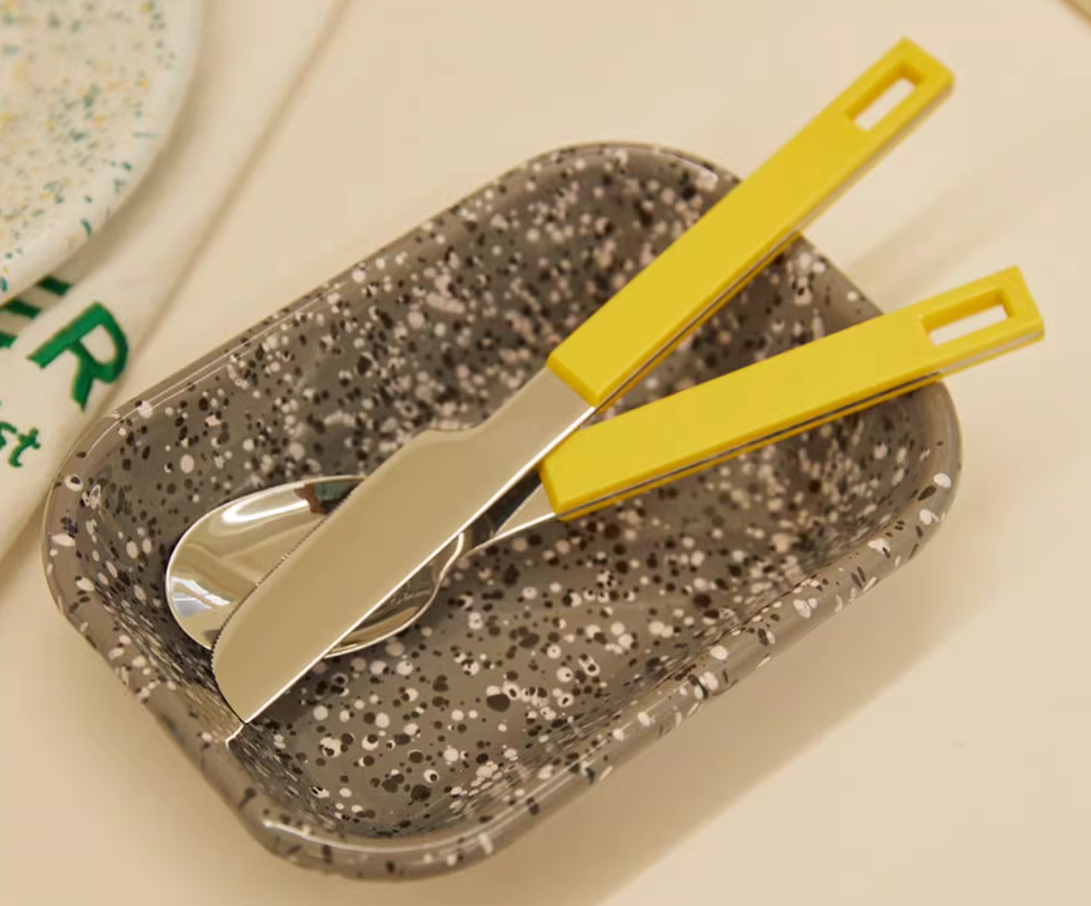 Eding | Milkyway Enamelware Small Rectangle Tray