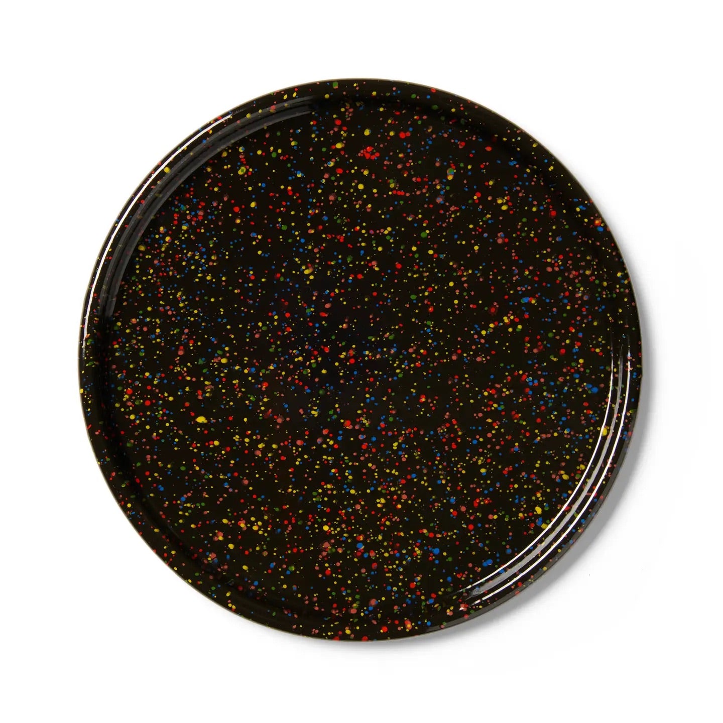 Crow Canyon | Rainbow Falls Dinner Plate (White/Black)